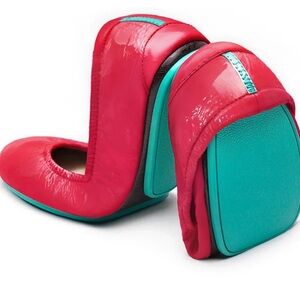 Tieks 10 Pink RAZZLEBERRY Ballet Flats